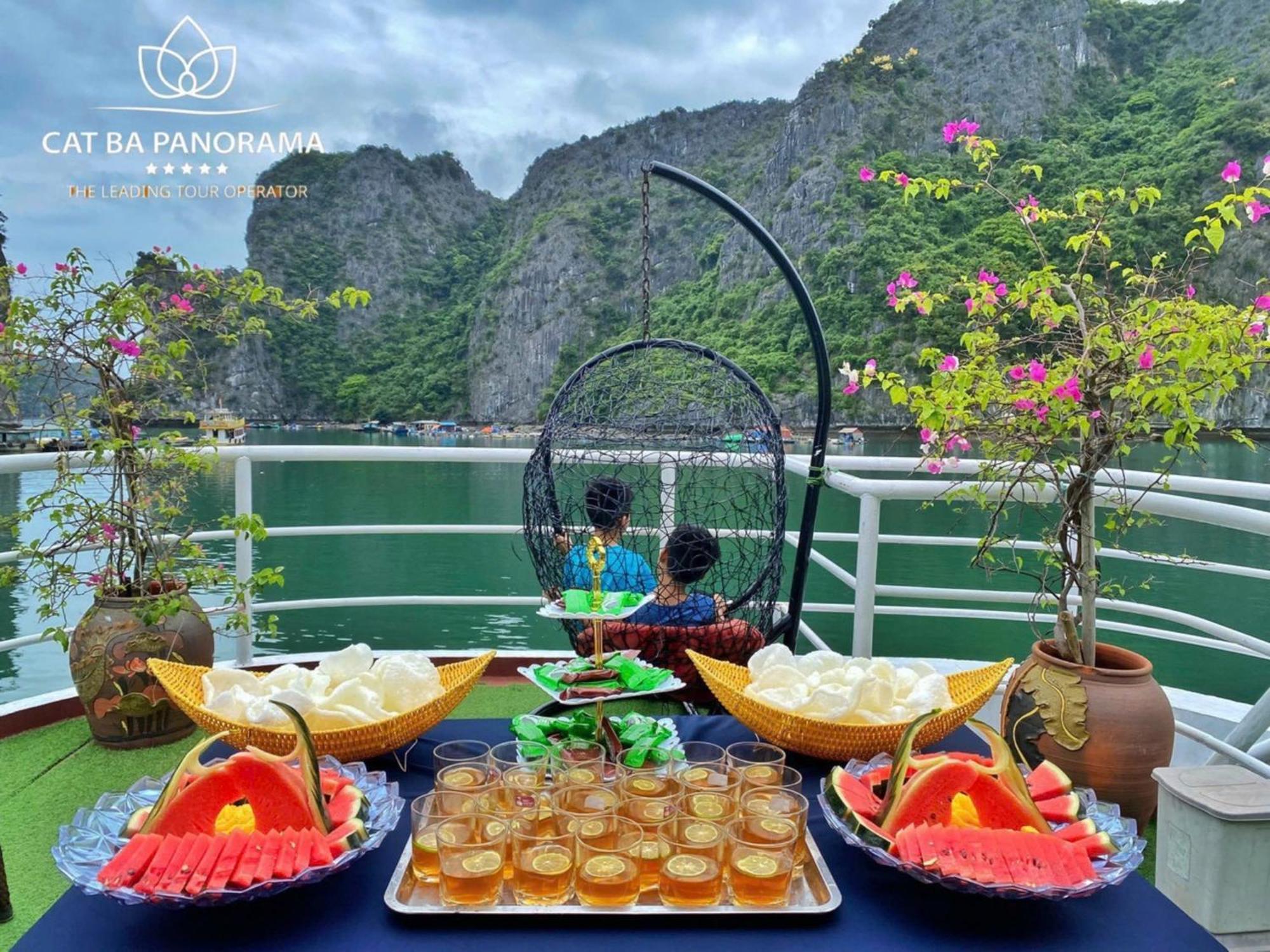 Green Mountain Cat Ba Hotel Dong Khe Sau Zewnętrze zdjęcie